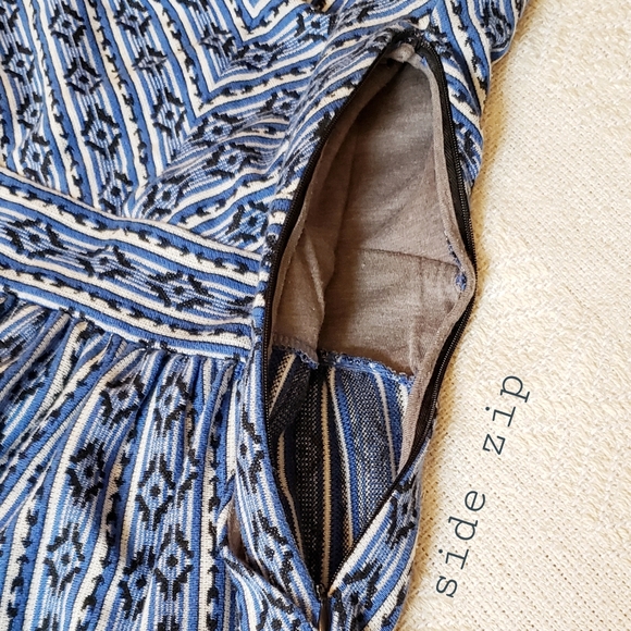Maeve Anthropologie Lazuli Tribal Print Dress Sz 0 - Picture 6 of 7